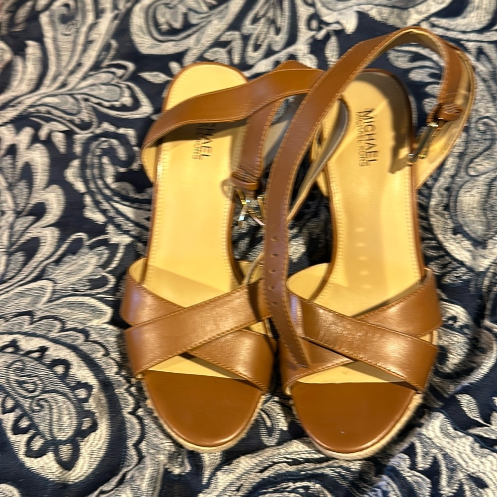 Michael Kors wedge sandals Size 5